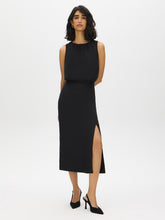Sleeveless Midi Dress with Slit