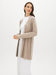 Ribbed Duster Cardigan
