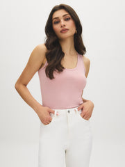 Organic Cotton Scoop Neck Tank Top