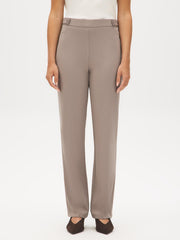 Straight Leg Pants with Waist Tabs