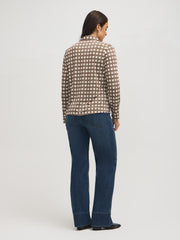 Geo Print Blouse