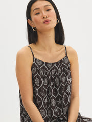 Seashell Print Tank Top