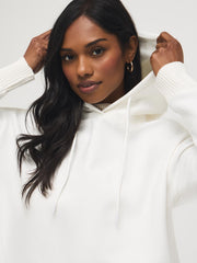 Cotton-Blend Fleece Hoodie