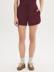 Cloud Fleece Curved Hem Shorts