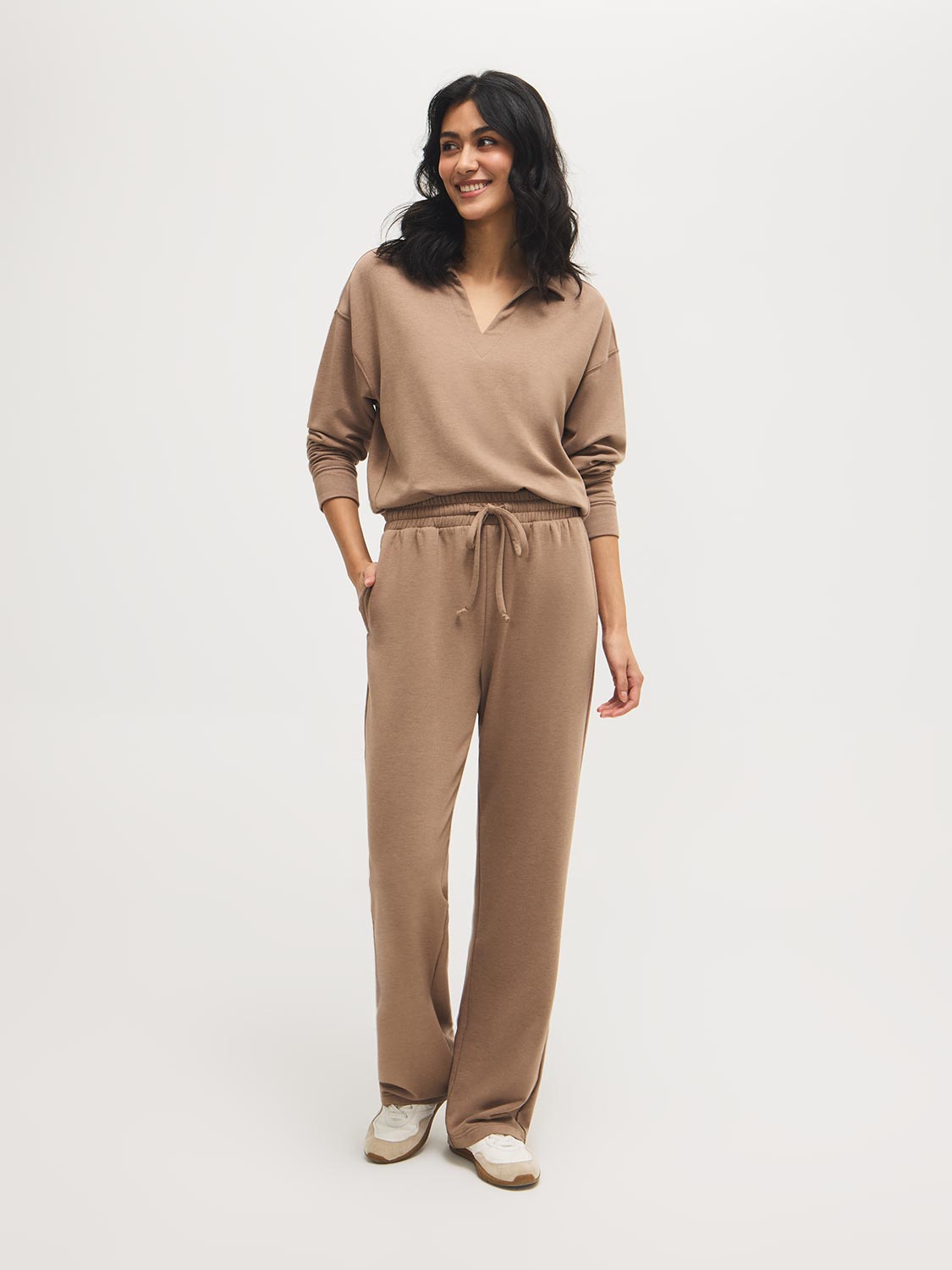 French Terry Drawstring Pants