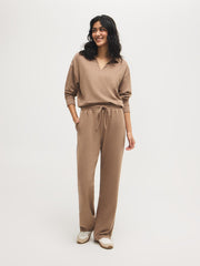 French Terry Drawstring Pants