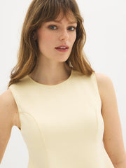 Sleeveless Peplum Top