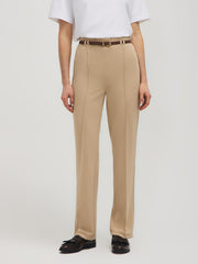 Belted Crepe Pants