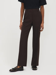 Striped Wide-Leg Pants
