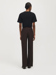 Striped Wide-Leg Pants