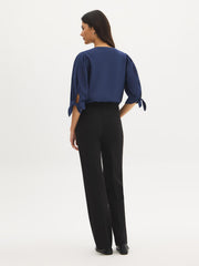 Knit Crepe Pants