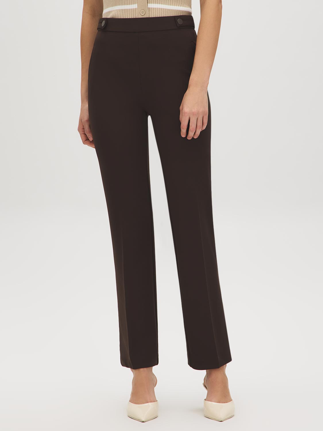 Knit Crepe Pants