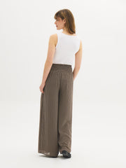 Printed Chiffon Palazzo Pants