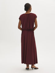 Front Slit Midi Skirt