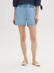 Denim Pull-On Shorts