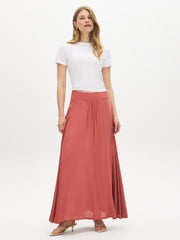 Crinkle Maxi Skirt