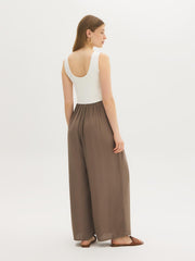 2-Fer Cotton-Blend Jumpsuit