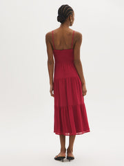 Tiered Chiffon Dress