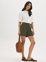 Cotton Bermuda Shorts