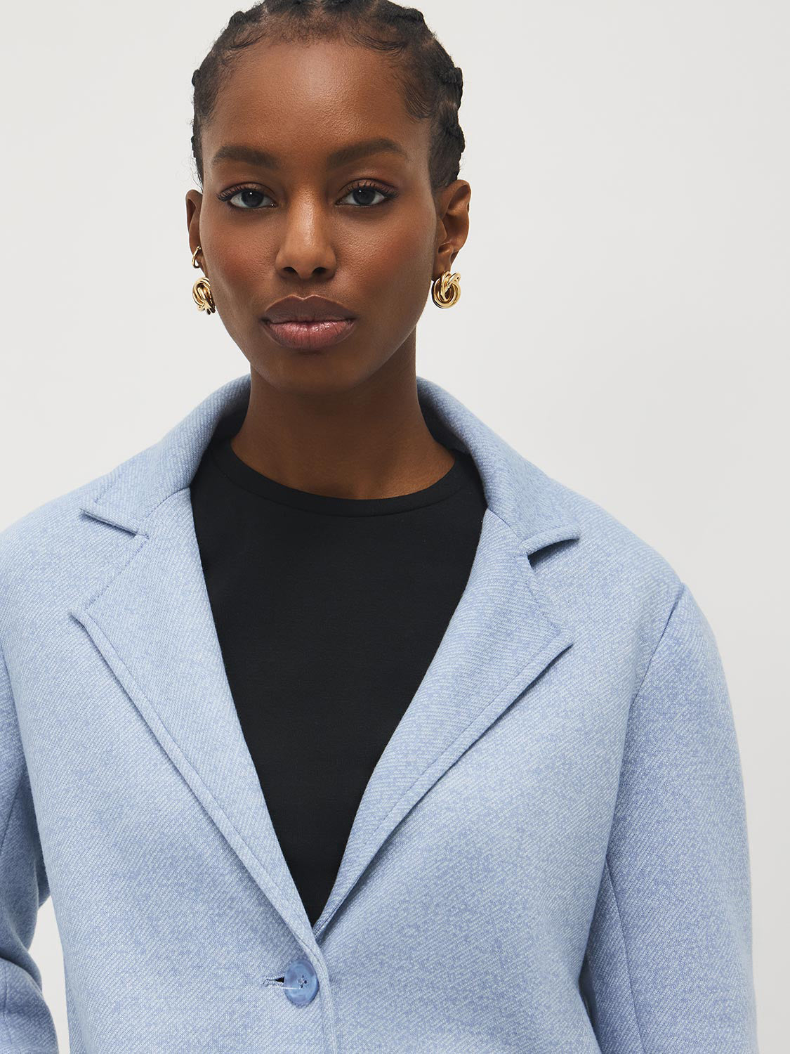 Mid-Length Fleece Coat