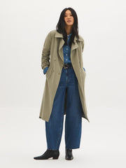 Trench Coat With Belt