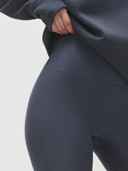 Wide Waistband Brushed Leggings
