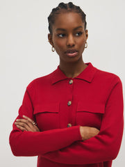 Collared Cardigan