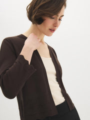 Pointelle Bolero Cardigan