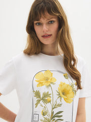 Golden Queen Cotton-Blend T-Shirt