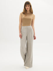Double Layer Boat Neck Top
