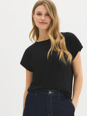 Cuffed Dolman Sleeve T-Shirt