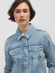 Cotton-Blend Jean Jacket