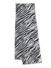 Zebra Print Pashmina Scarf