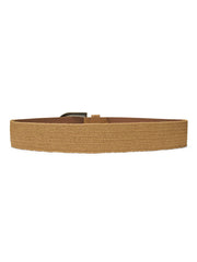 Faux Leather Elastic Belt