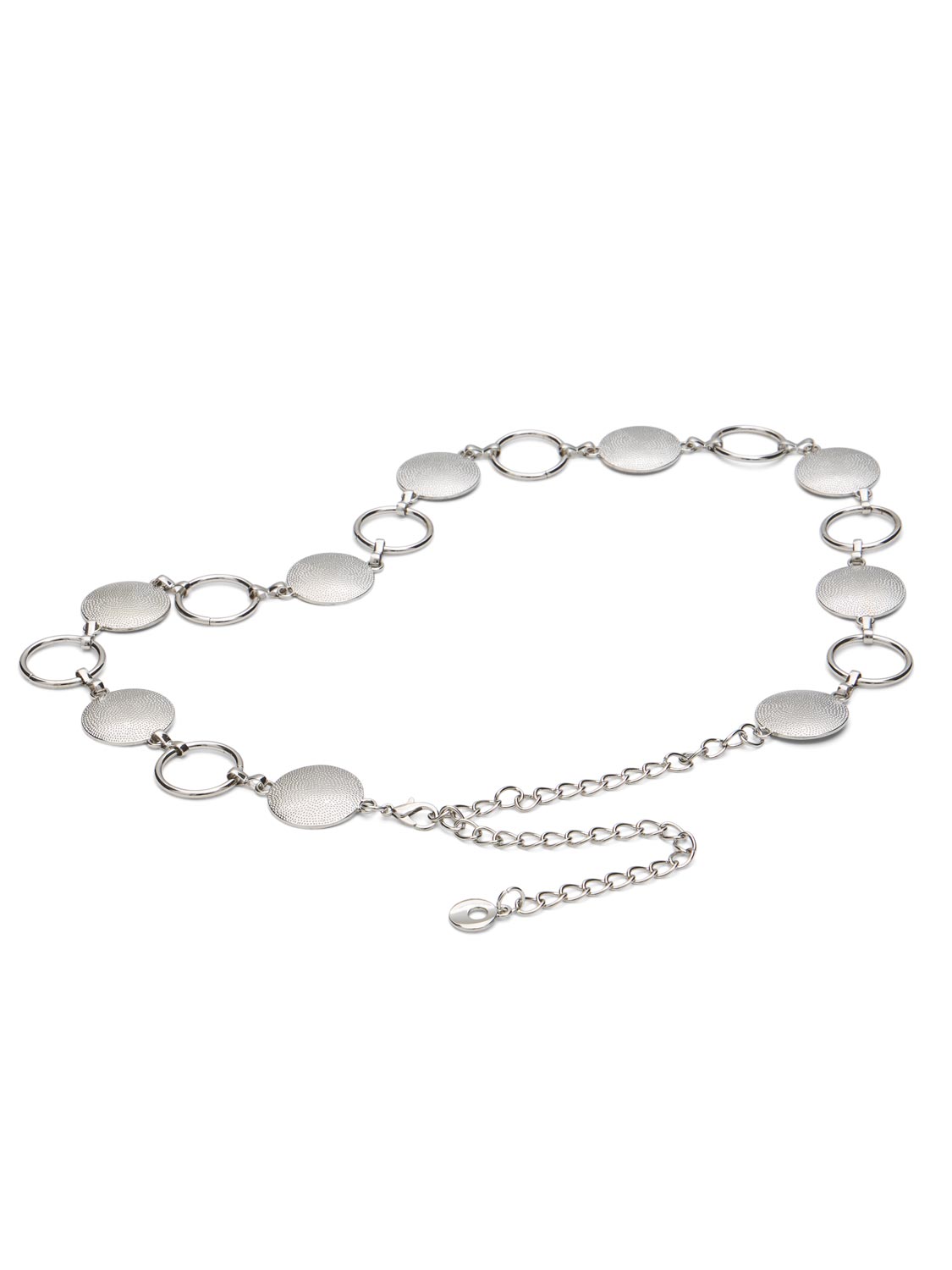 Silver Metal Chain Belt