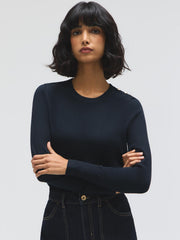Round Neck Long Sleeve Sweater