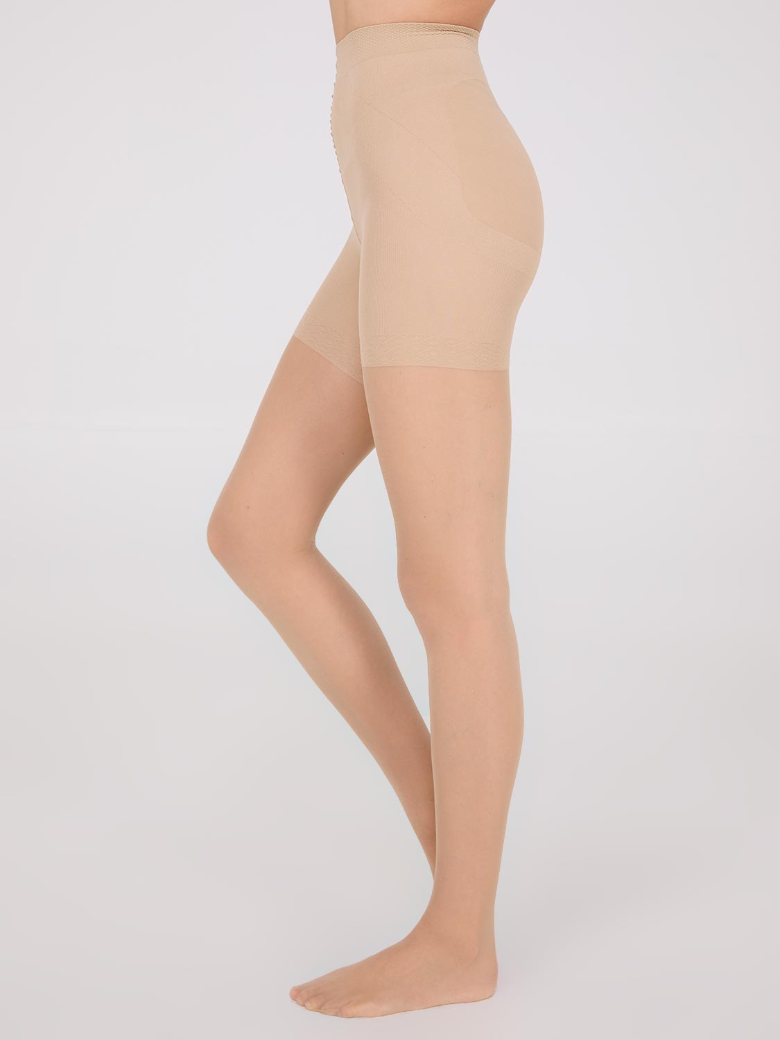 Sheer Control Top Tights