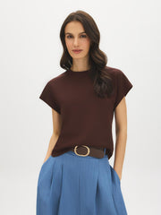 Cloud Fleece Dolman Sleeve Top