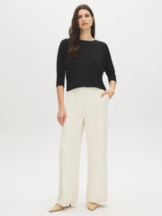 Dolman Sleeve Mesh Top