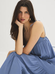 Tiered Midi Dress