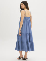 Tiered Midi Dress