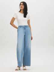 Cap Sleeve Boat Neck T-Shirt