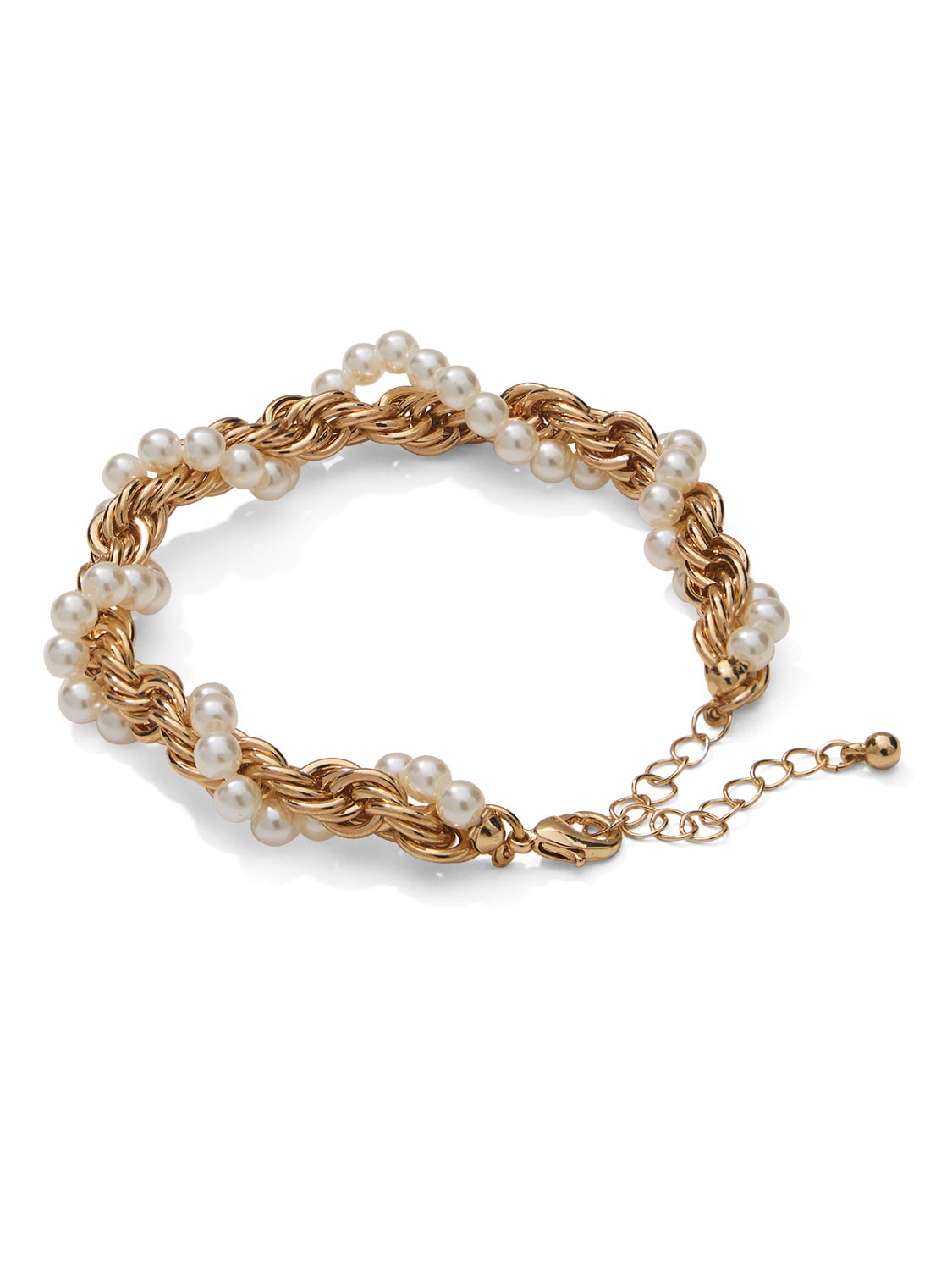 Pearl Wrap Rope Chain Bracelet