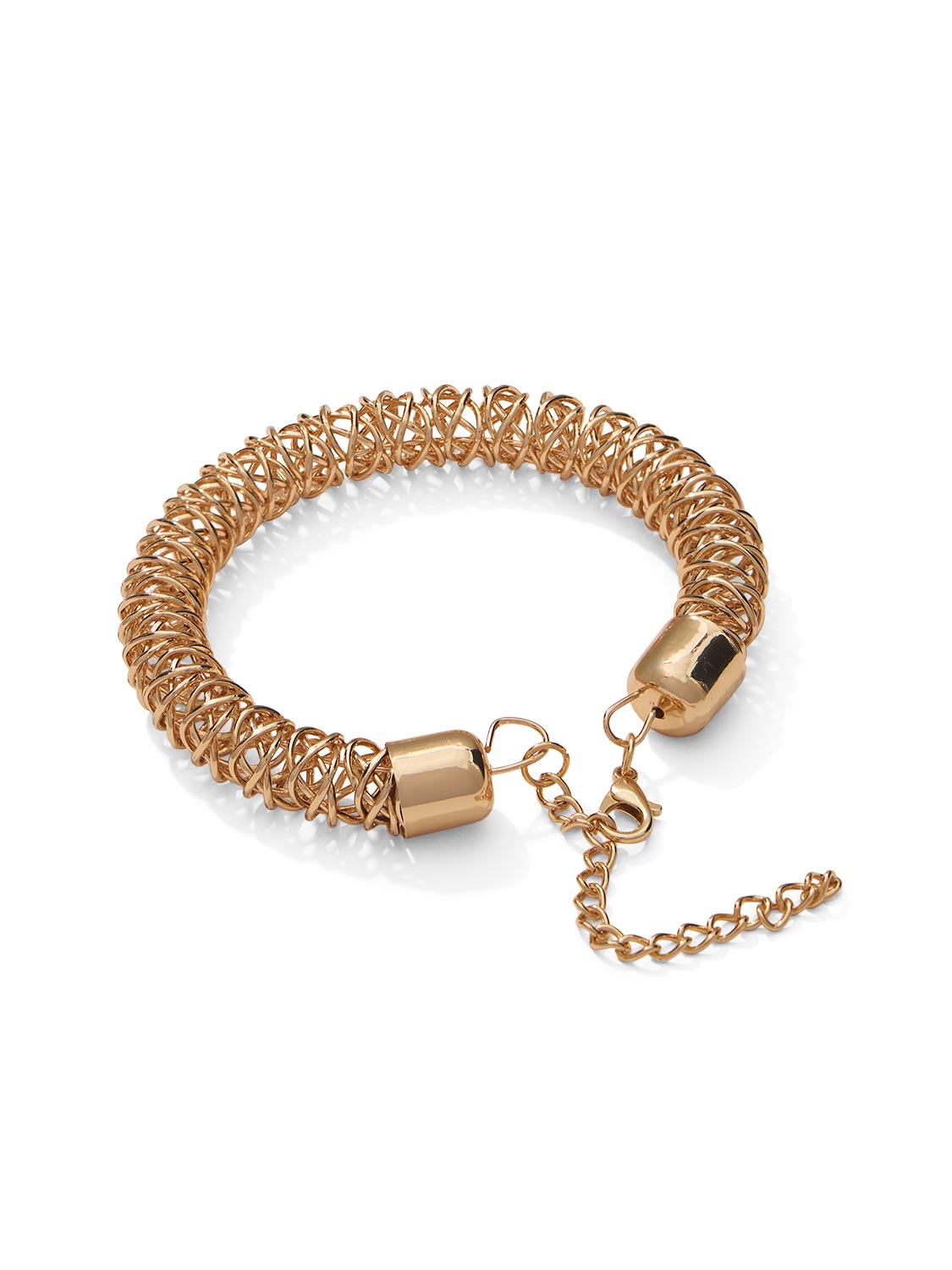Gold Coil Bracelet