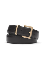 2-Pack Faux Leather Belt Set