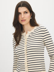 Ruffle Detail Cardigan