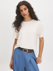 Soft Jersey Crew Neck T-Shirt