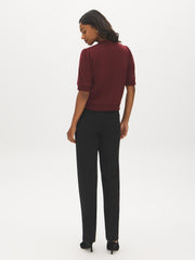 Puff Sleeve Cropped Top