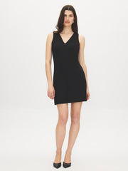 V-Neck Sleeveless Knit Dress