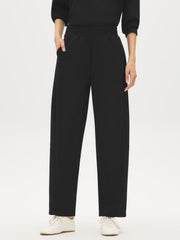 Barrel Leg Cloud Fleece Pants